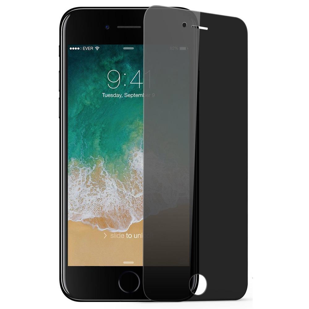 Privacy Anti-Spy Full Cover Tempered Glass Screen Protector for iPhone 8 Plus / 7 Plus / 6S Plus / 6 Plus (Privacy) image