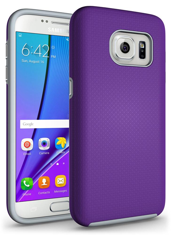Samsung Galaxy S7 Rugged Hybrid Armor Case (Purple) image