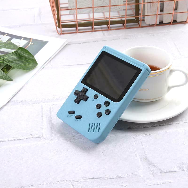 500 in 1 Retro Classic Game Box Portable Handheld Game Console Built-in Classic Games (Blue) image