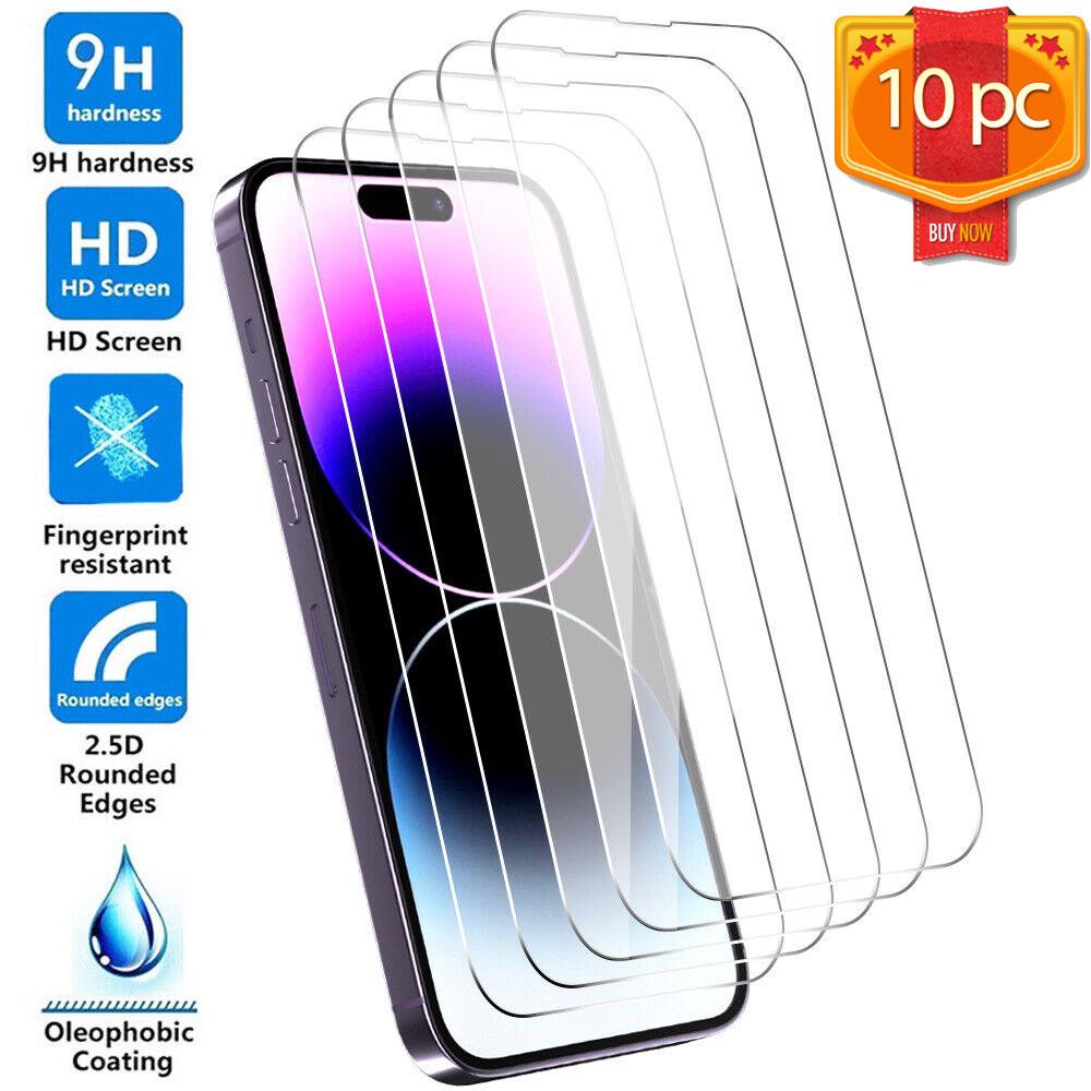 10pc Tempered Glass Screen Protector for Samsung Galaxy A16 / A26 5G - 9H Hardness HD Clear Protection image