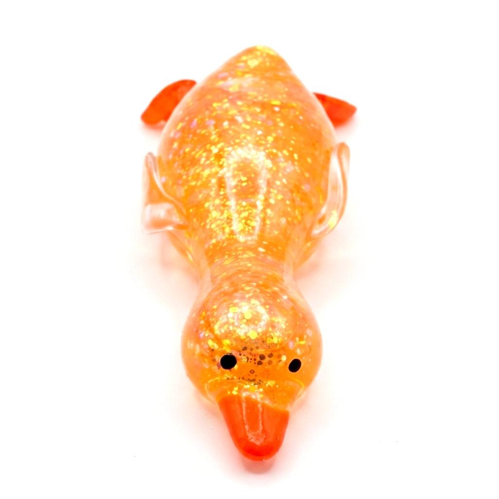 Glitter Pinching Duck Stress Relief Toy – Assorted –12 Pcs Piece Wholesale Box image