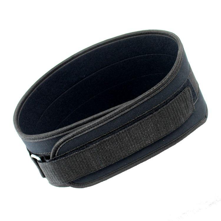 Last Punch 6 Inch Nylon Power Weight Lifting Belt / Back Support Belt Black