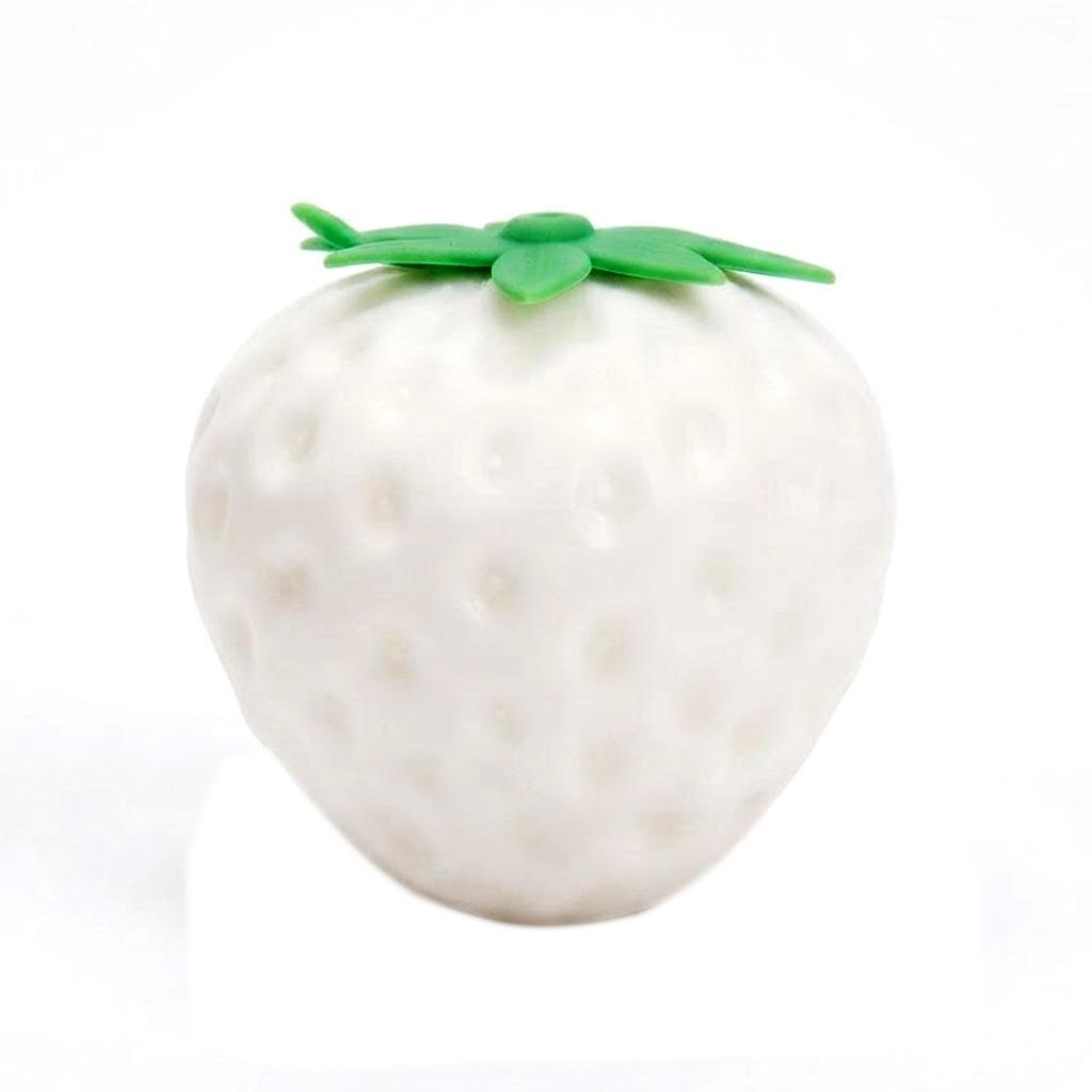 Scented Soft Mart Strawberry Squishy Toy β White Color β 6 pcs Wholesale Box image