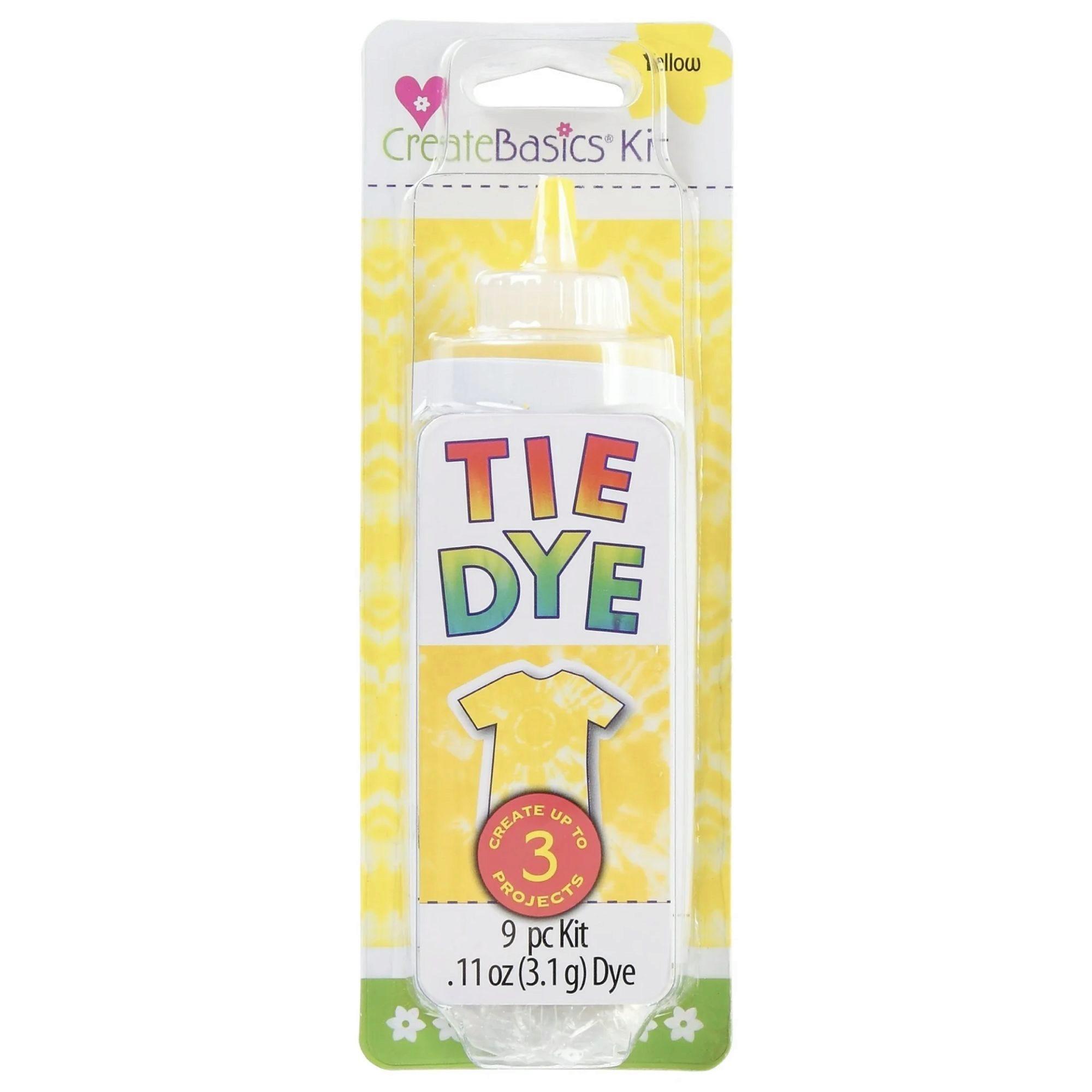 Create Basics Yellow Tie Dye Kit image
