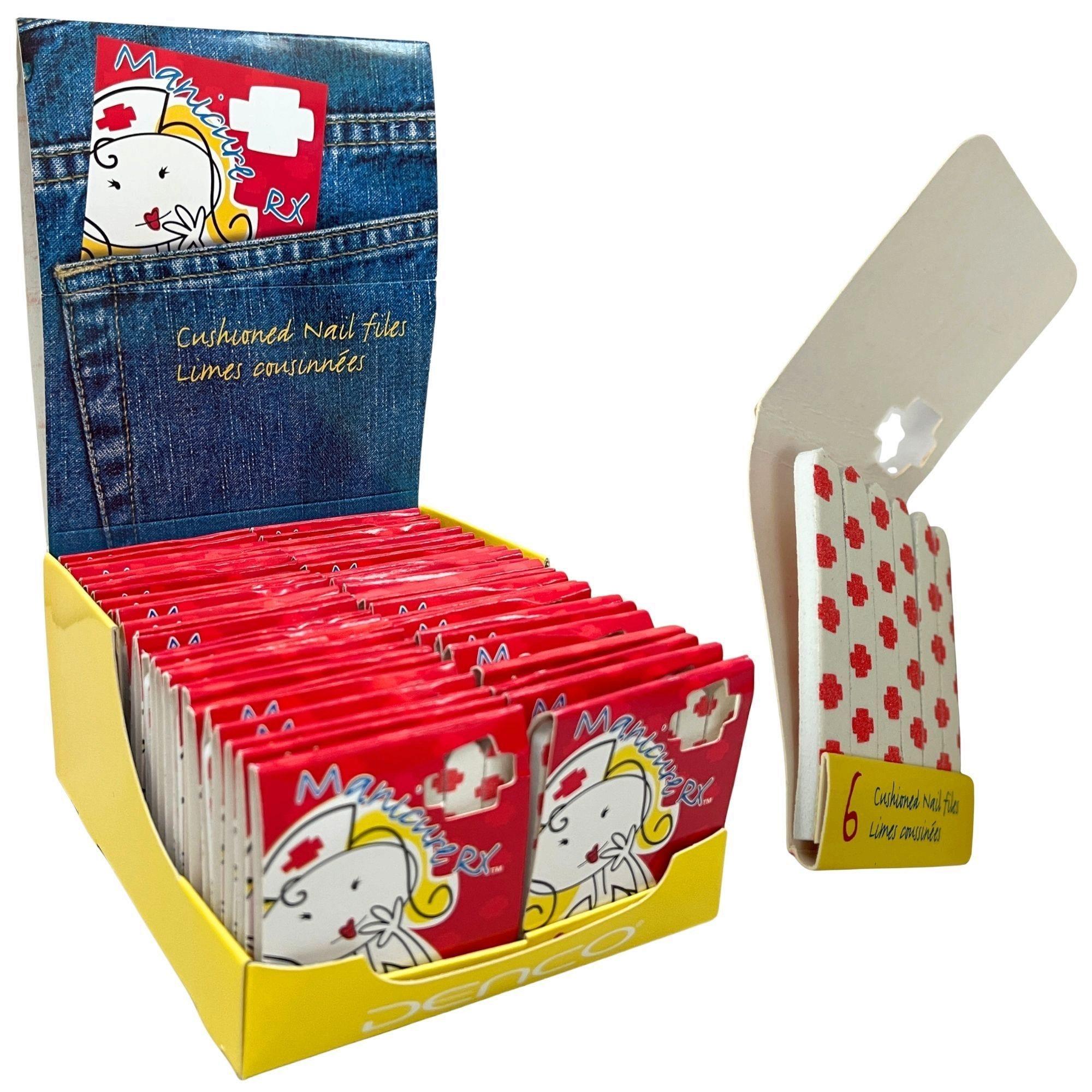 ManiRX Matchbook Nail Files in Countertop Display image