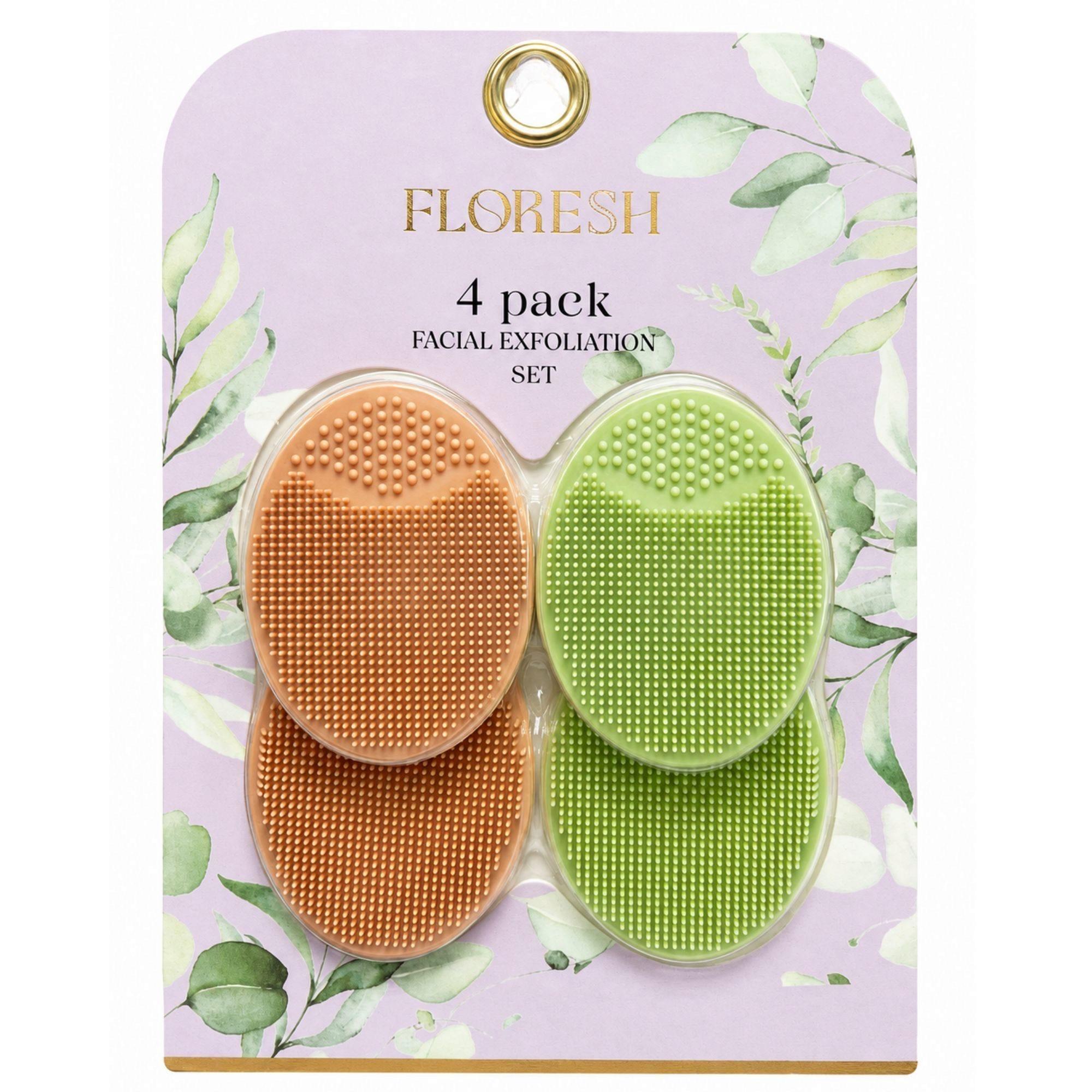4 Pack Silicone Exfoliating Scrubbers image