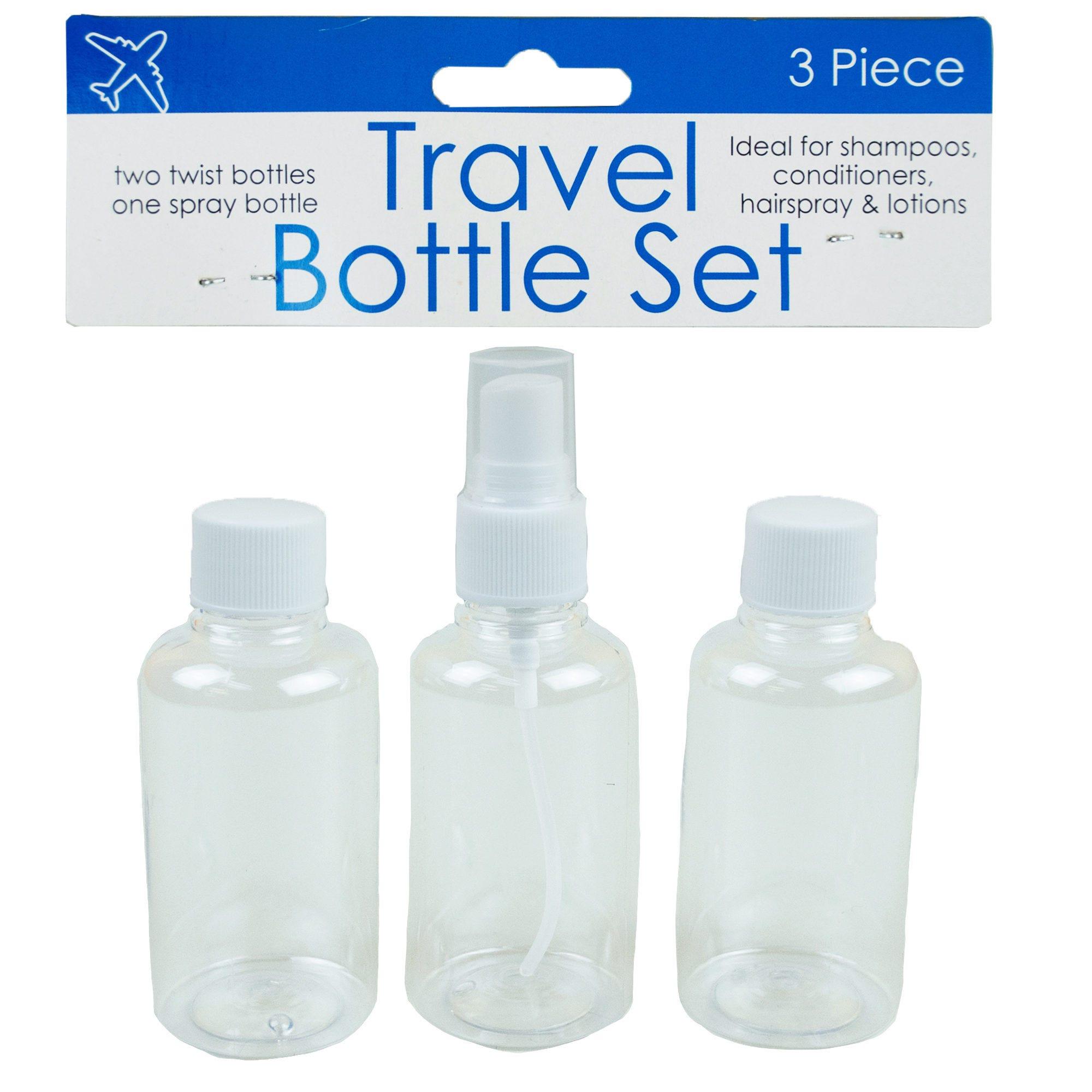 Travel Twist Top & Spray Bottle Set image