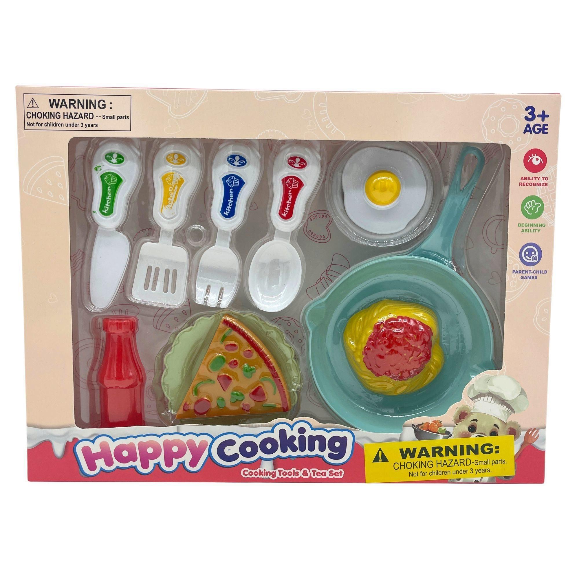 Pretend Play Kitchen Food and Cooking Set image