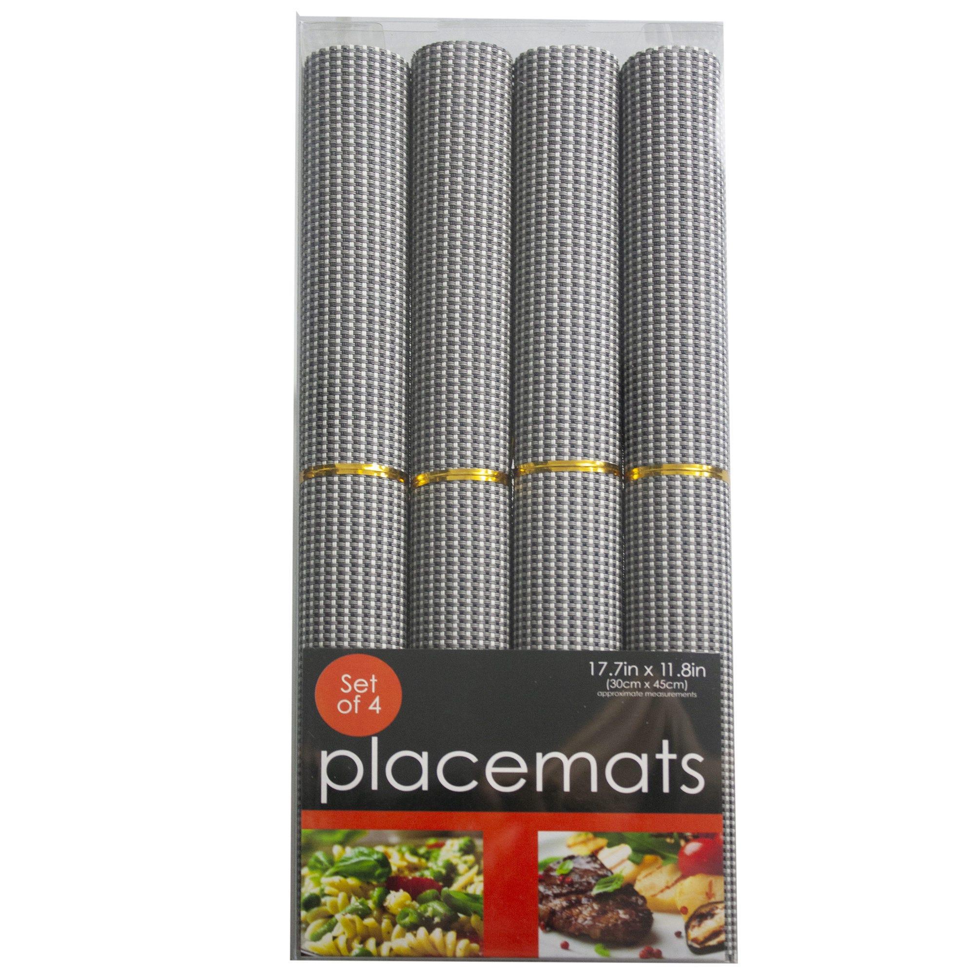 4 Piece Rolled Placemats image