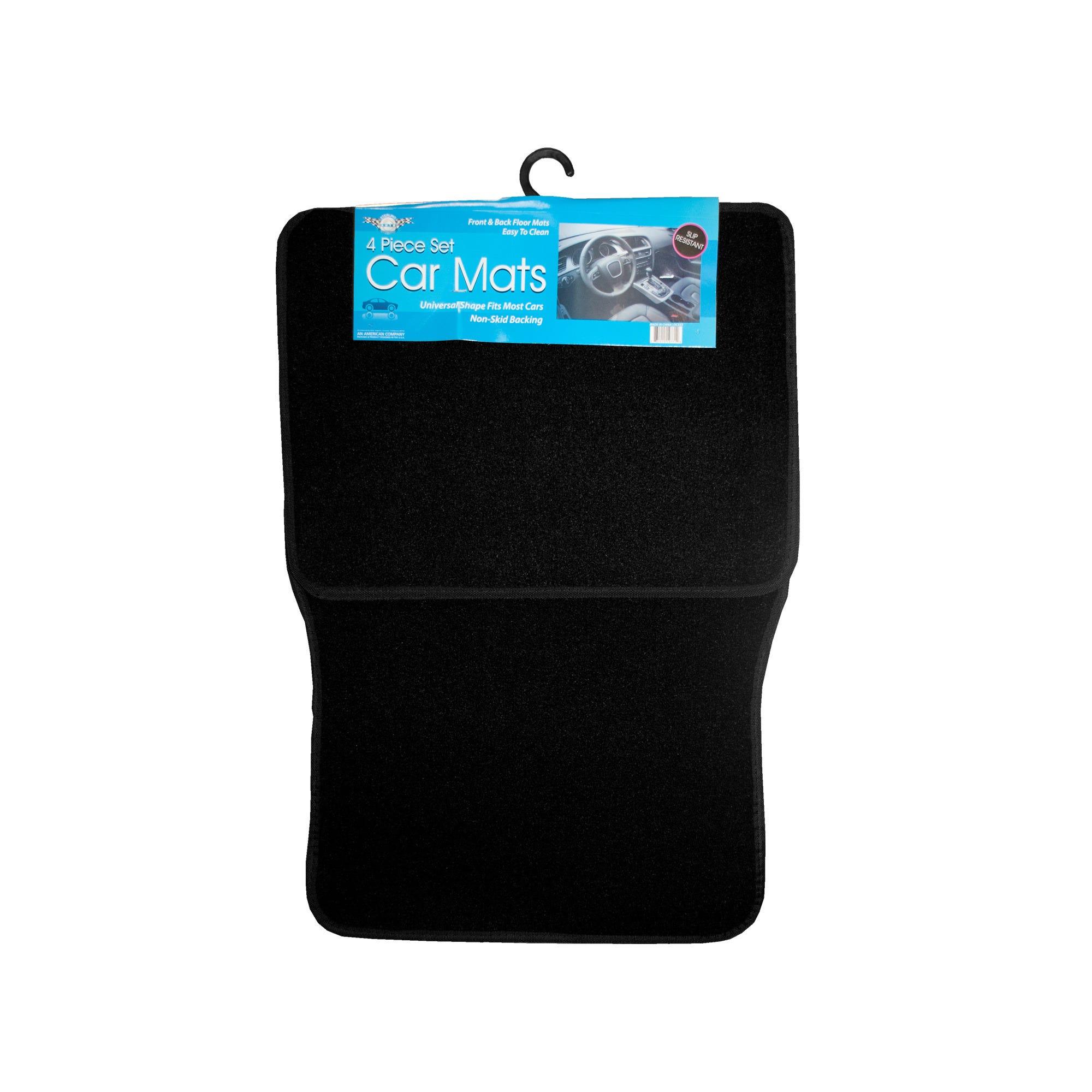 Universal Black Car Mat Set image