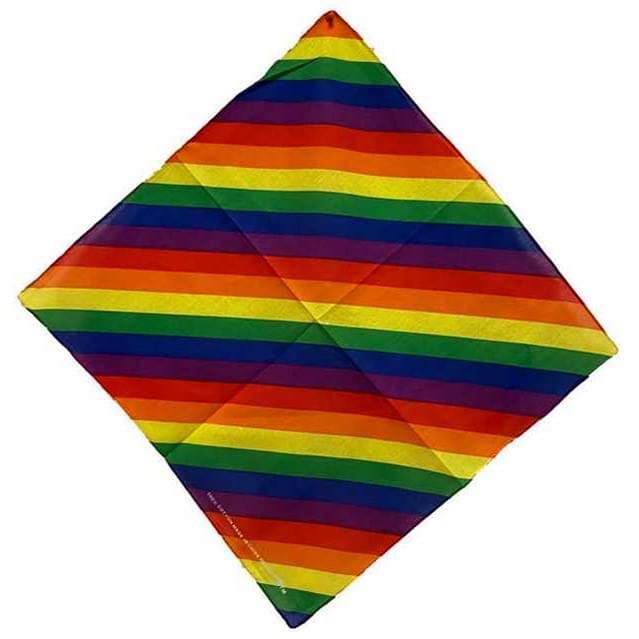 Rainbow Stripe Bandanas image