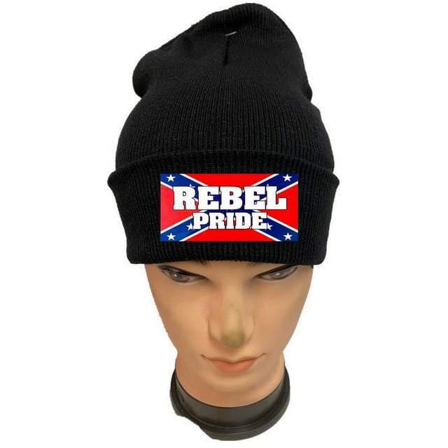 Rebel Pride Winter Beanies - Black image