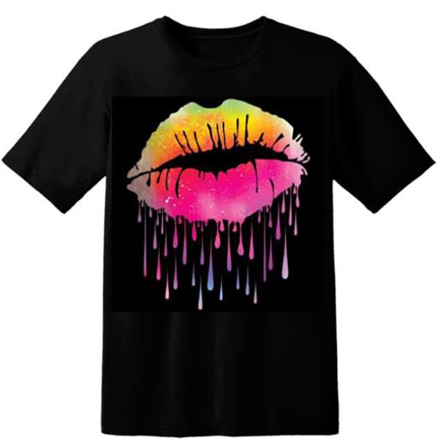 Sugar On Lips T-Shirts - Black XXL image