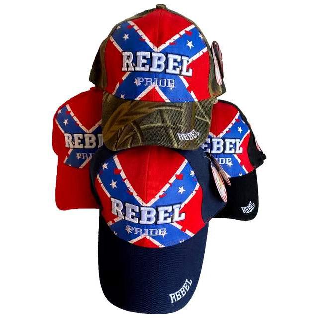 Rebel Pride Baseball Caps/Hats image