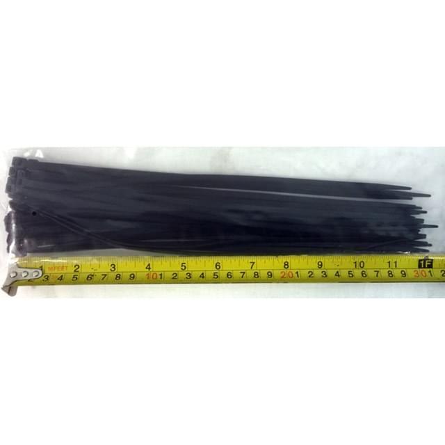 30 Pcs Black Nylon 12'' Cable Ties image