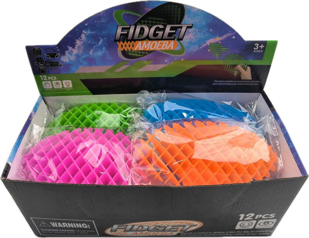 Fidget Amoeba Stretch Mesh Toys - Assorted image