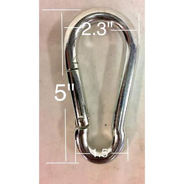 5" Heavy Duty Carabiner & Climbing Hooks image