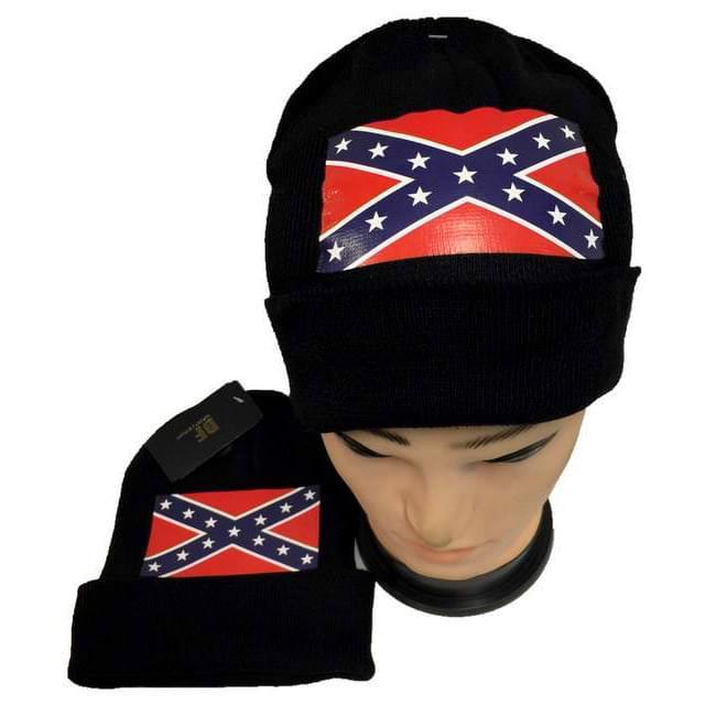 Rebel Flag Winter Beanie Hats image