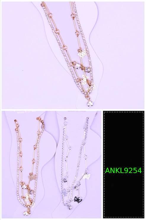 Delicate Butterfly Anklets - Assorted image