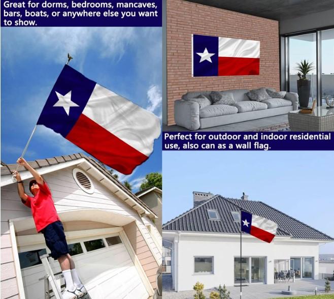 Texas State Flags - 3' x 5' image