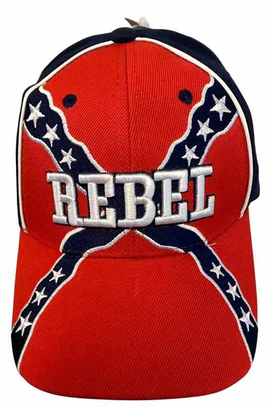 Rebel Flag Baseball Caps image