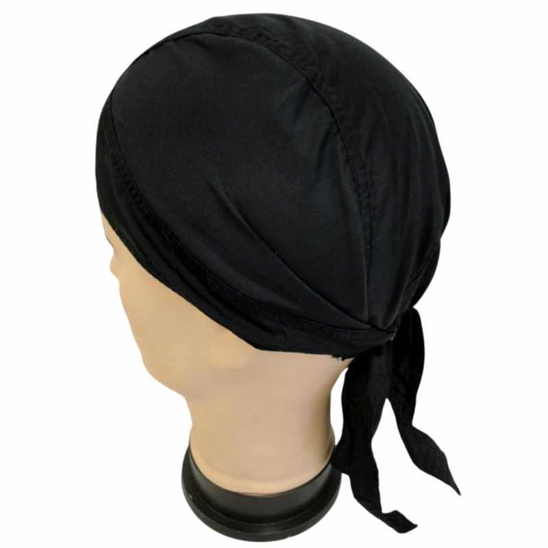 Solid Color Skull Caps - Black image
