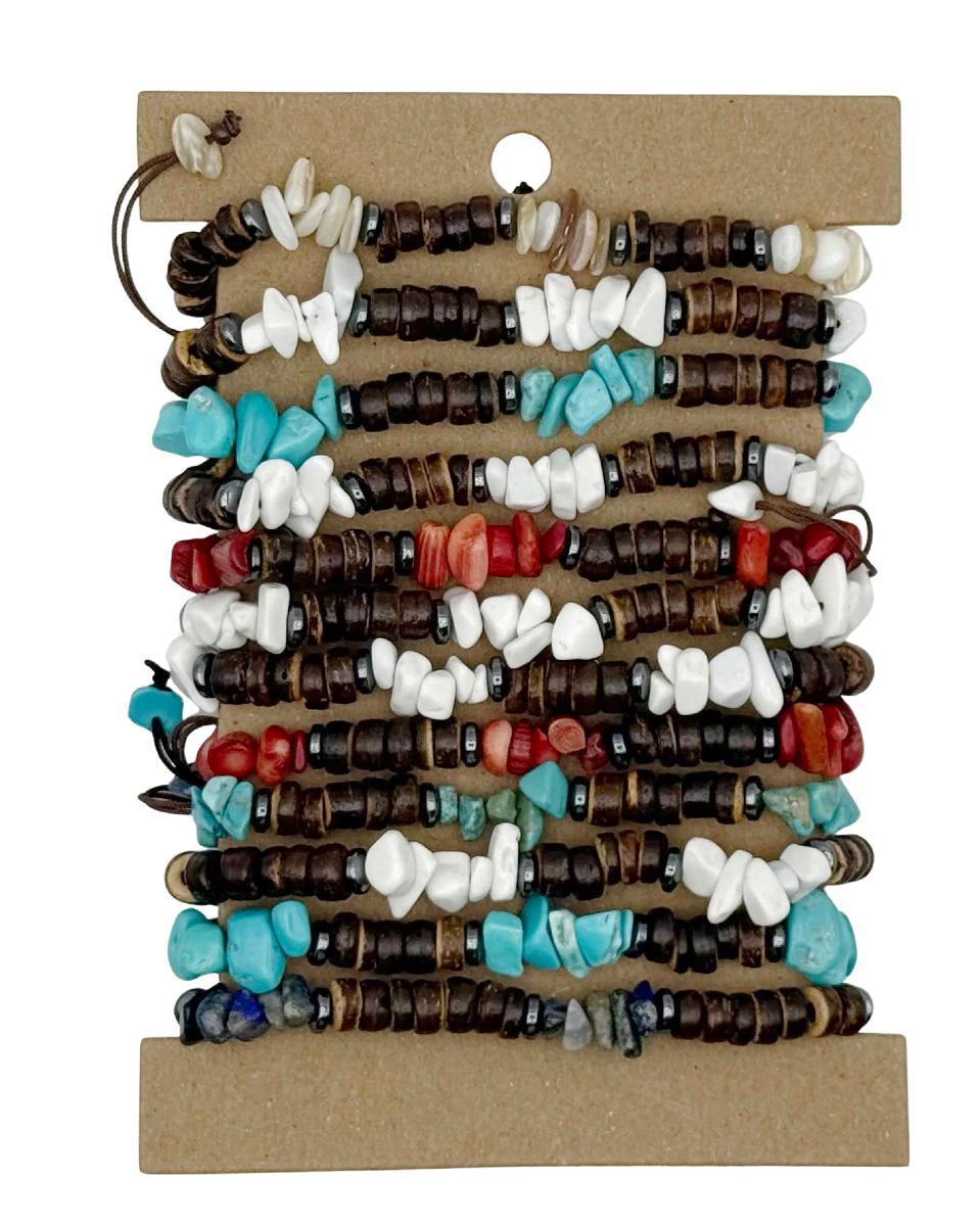 Chipped Stone COCO Bead Bracelet image
