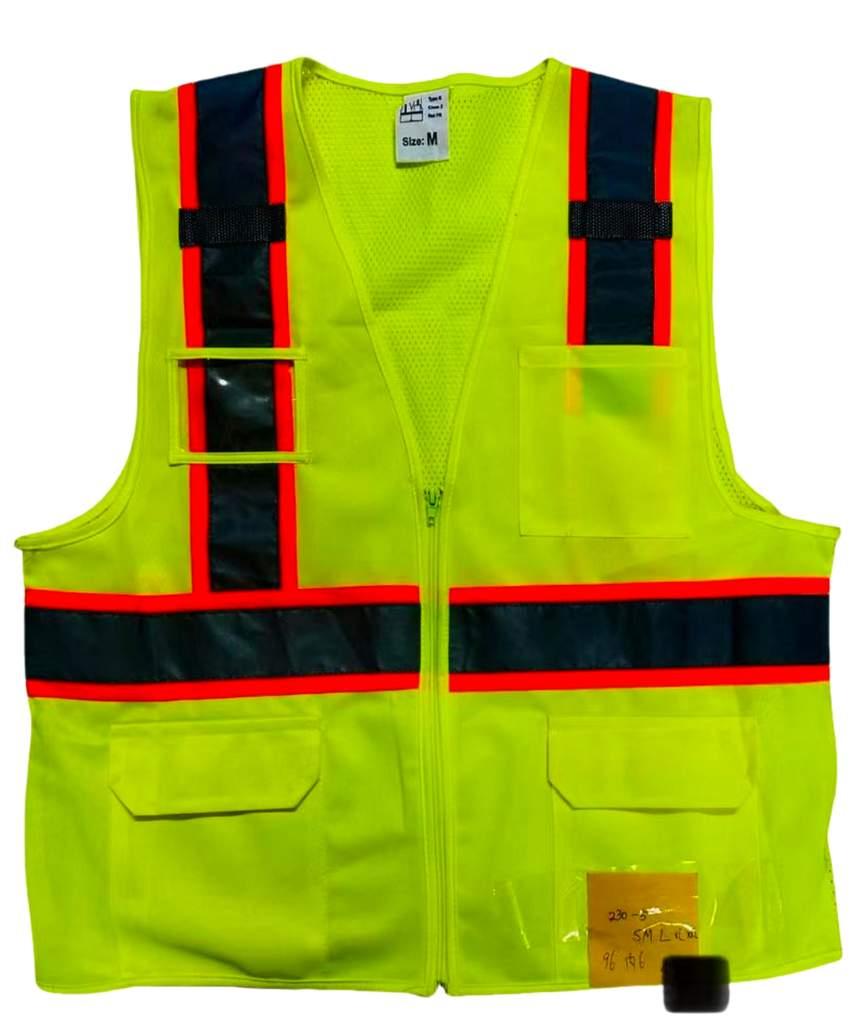 High Visibility Mesh Reflecting Safety Vest image