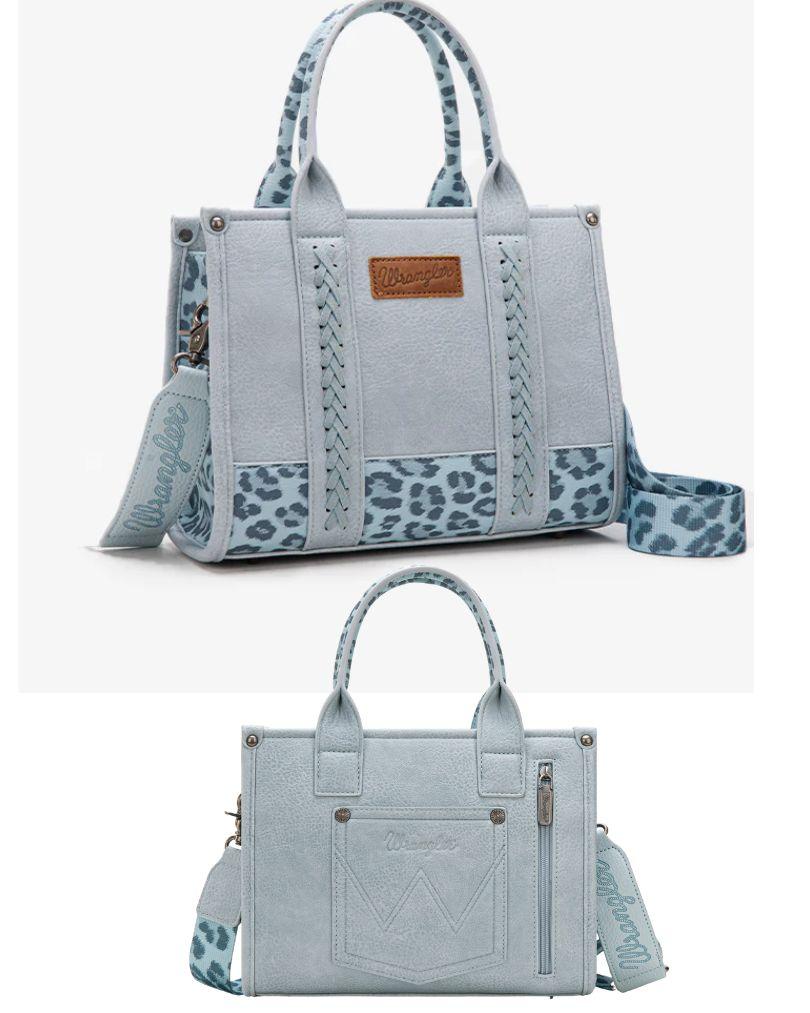 Wrangler Leopard Print Concealed Carry Tote/Crossbody-Leopard Jean image