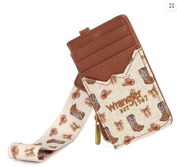 Wrangler Western Print RFID Blocking Wallet image