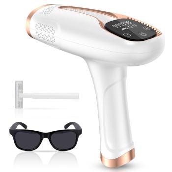 Hair Removal Device Laser Hair Removal for Women and Men IPL Hair Removal At-Home 999,999 Flashes Painless Hair Remover on Armpits Back Legs Arms Face Bikini Line-1 image