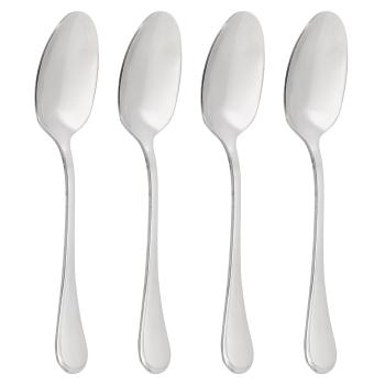 Gibson Home Manchester 4 Piece Stainless Steel Dinner Spoon Set