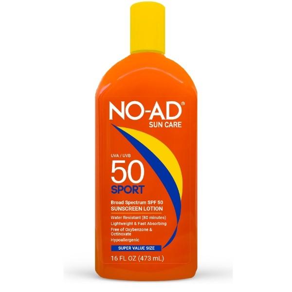 NO-AD 16oz Sport Lotion spf 50 image