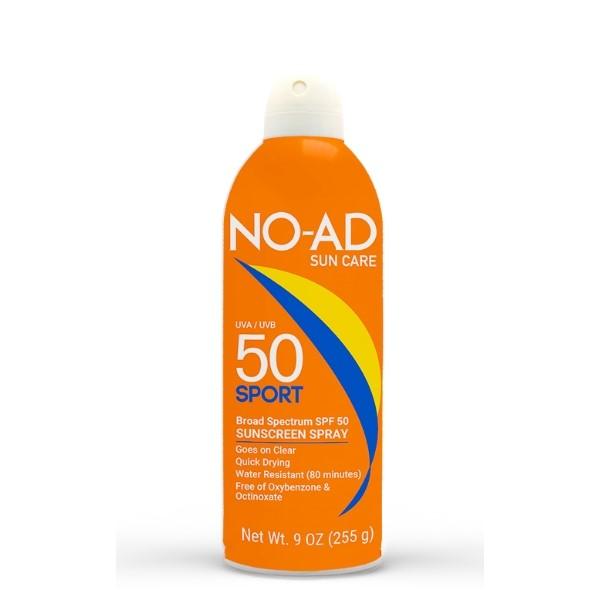 NO-AD 9oz Sport Continuous Spray spf 50 image