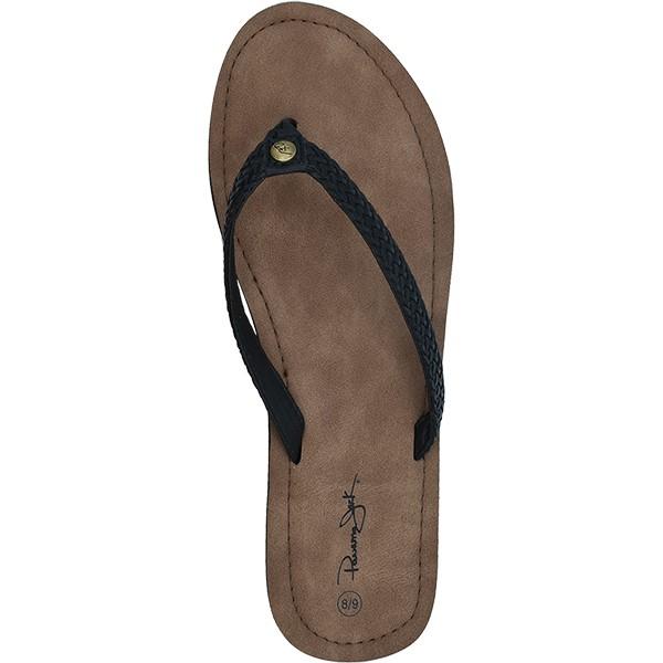 PJ Ladies Premium Sandals - Braided Black image