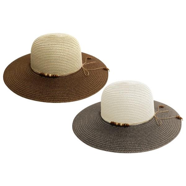 Paper Beaded Floppy Hat image