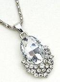 Quartz Rhinestone necklace image