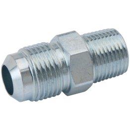 BrassCraft® 1/2-In. OD Flare x 3/8-In. MIP Steel Gas Fitting, AU2-8-6S image