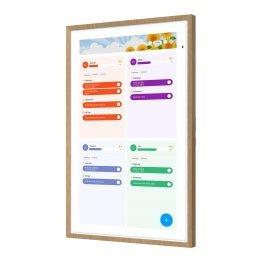 Apolosign® 15.6-In. Dual-Mode Digital Calendar, Wall Planner, and Smart Family Organizer (Teak Yellow) image