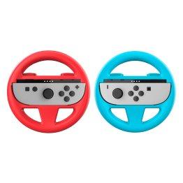 Nacon® Dual Wheel Accessory Set for Nintendo Switch™ 2 Joy-Con™, Red and Blue