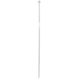 ProBrand™ 100-Pack 14-In. Nylon 6/6 Standard Cable Ties, 50-Lb. Tensile Strength, Temperature-Rated -40°F to 185°F, UL® Rated for Indoor Use, Natural image