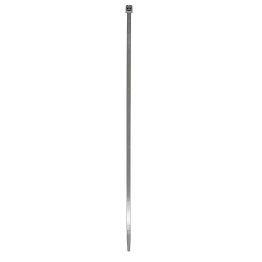 ProBrand™ 100-Pack 8-In. Nylon 6/6 Standard Cable Ties, 50-Lb. Tensile Strength, Temperature-Rated -40°F to 185°F, UL® Rated for Indoor Use, Gray image
