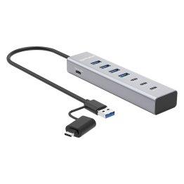 Manhattan® 7-Port USB-C® 3.0/USB-A Combo Hub image