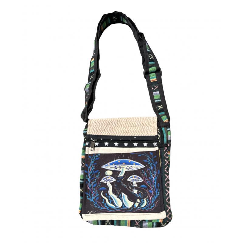Cotton Fox & Mushroom Mini File Bag image