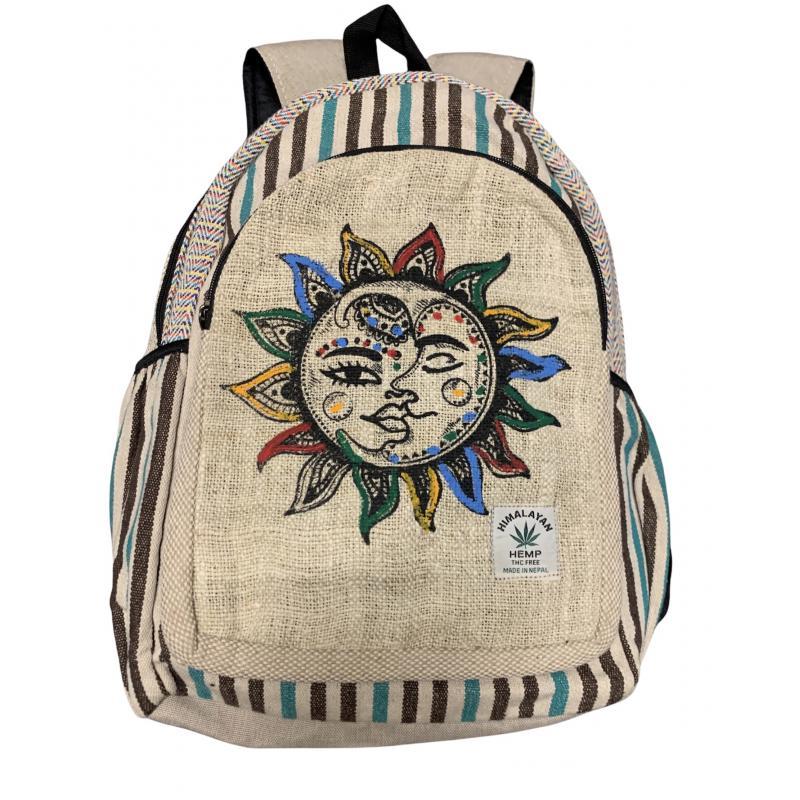 Cotton/ Hemp Sun Face Backpack image