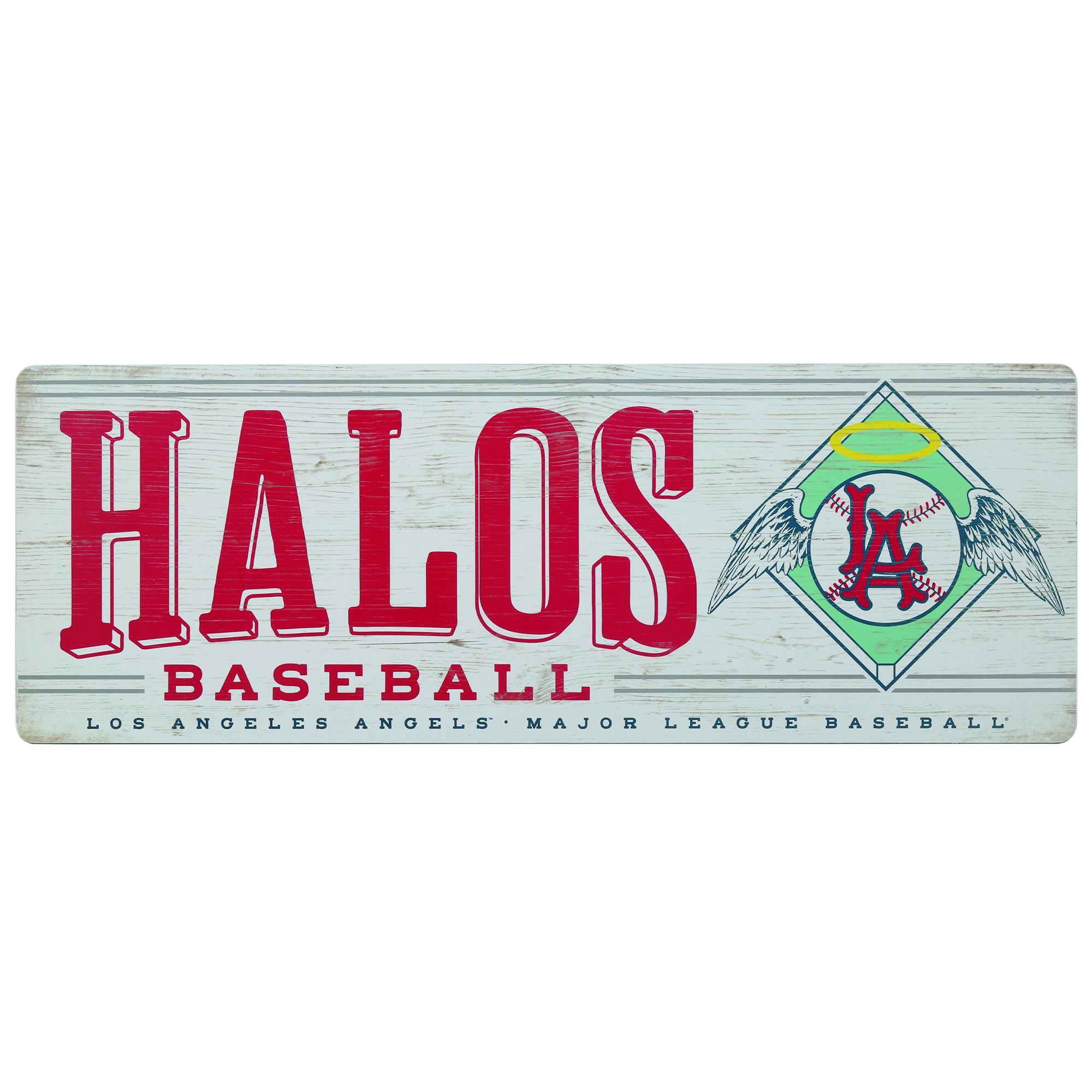 Los Angeles Angels Wood Wall Decor image
