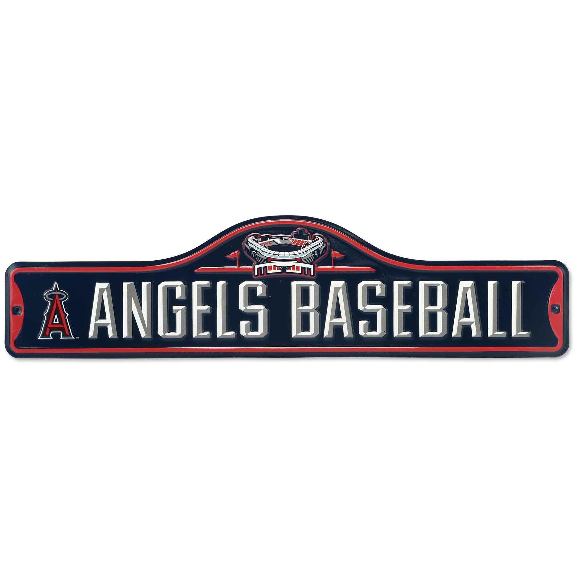 Los Angeles Angels Angel Stadium of Anaheim Metal Street Sign image