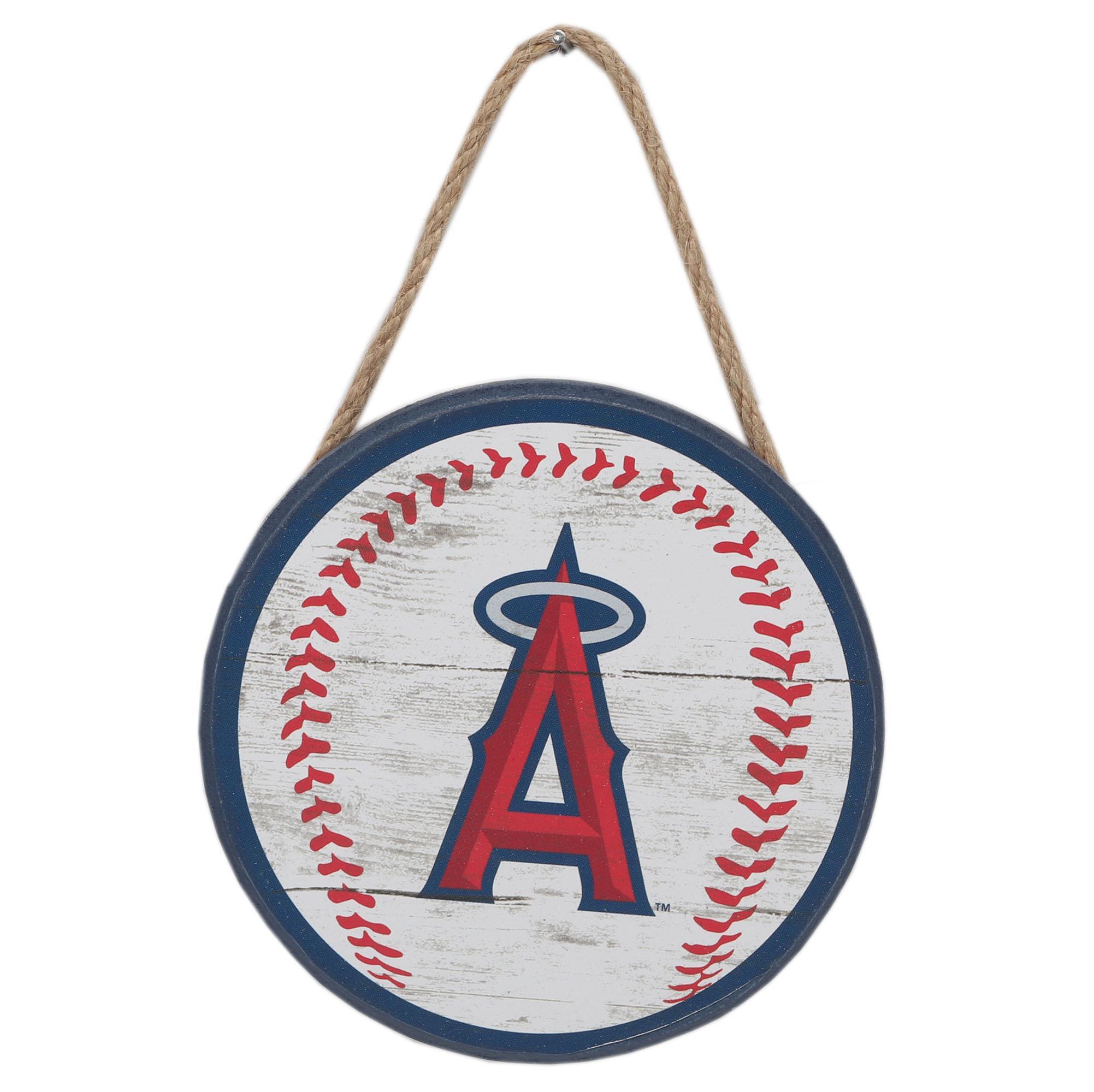 Los Angeles Angels Hanging Baseball Sign image