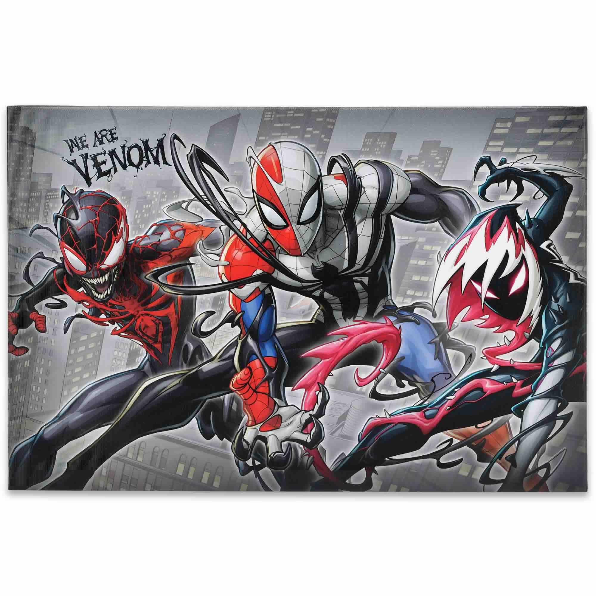 Marvel Spider-Man We Are Venom Canvas Wall Décor image