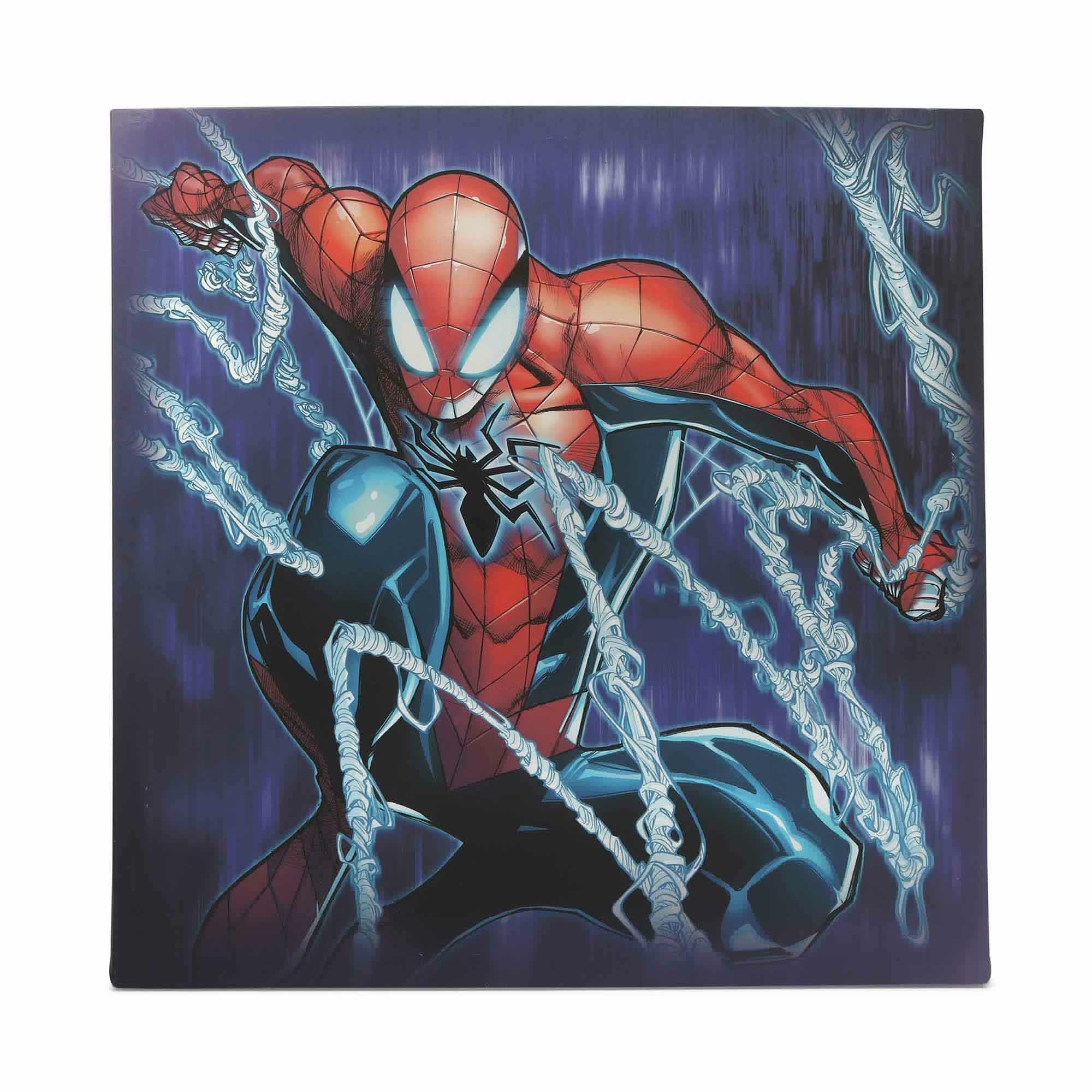 Marvel Spider-Man - Web Slinging Spider-Man Canvas Wall Decor image